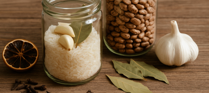 Dile adiós a los gorgojos: 5 trucos naturales para proteger tu arroz y tus frijoles