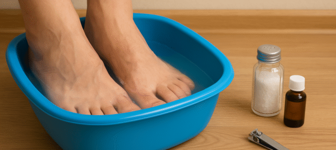 El truco casero para ablandar las uñas de los pies en minutos