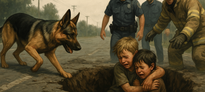 El perro héroe que desenterró a dos niños atrapados bajo tierra: lo que pasó después te romperá el corazón. El perro héroe que desenterró a dos niños atrapados bajo tierra: lo que pasó después te romperá el corazón.