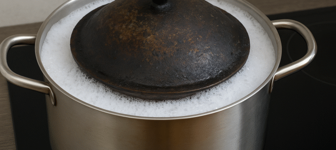 Con solo 2 ingredientes, tus sartenes quemadas recuperarán todo su brillo – Un truco casero simple y ultra efectivo Con solo 2 ingredientes, tus sartenes quemadas recuperarán todo su brillo – Un truco casero simple y ultra efectivo