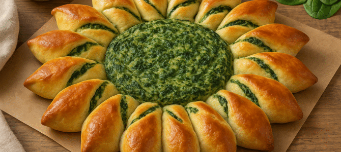 Pastel de girasol con ricotta y espinaca: la receta de un producto salado fermentado, sabroso y espectacular.
