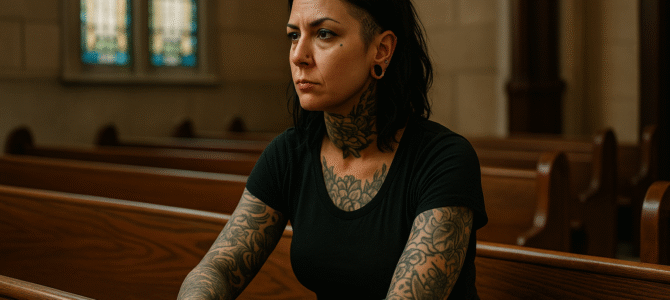 Simplemente no entiendo cómo alguien puede venir a la iglesia así. Entonces la confronté… ¡y su respuesta me dejó en shock!