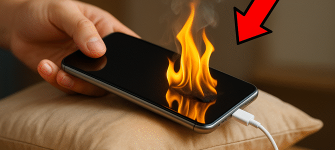 Si no quieres que tu teléfono explote, deja de hacer este hábito de inmediato.