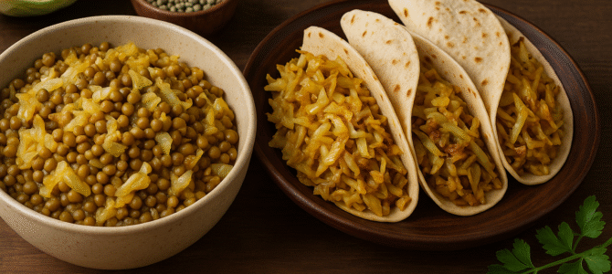 ¡El repollo con lentejas es mejor que la carne! ¡Dos recetas de repollo fáciles y deliciosas!