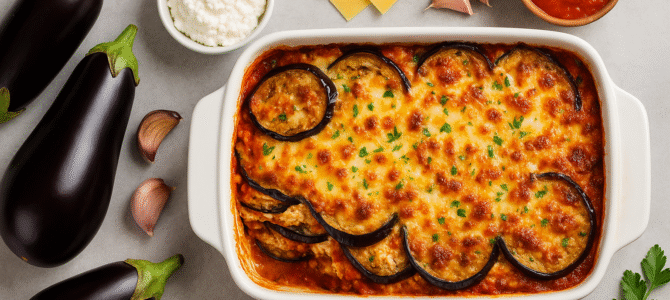 ¡Podría comer este plato de berenjenas todos los días! ¡Una receta fácil, económica y deliciosa!
