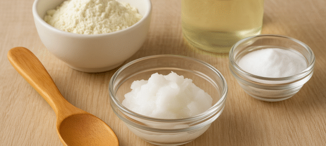 Mascarilla casera para la piel con pocos ingredientes