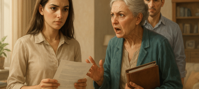 El plan de la suegra para quedarse con el departamento de mi esposa. El plan de la suegra para quedarse con el departamento de mi esposa.