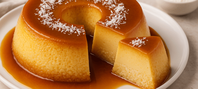 Cómo hacer flan de coco fácil y rico. Cómo hacer flan de coco fácil y rico.