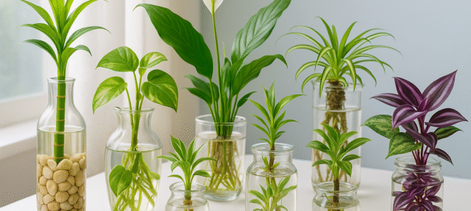 7 plantas increíbles que crecen y florecen en agua, ¡sin necesidad de tierra! 7 plantas increíbles que crecen y florecen en agua, ¡sin necesidad de tierra!