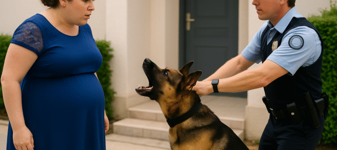 El perro ladra sin parar a una mujer embarazada de 7 meses. Cuando la policía descubrió la razón, ¡todo el mundo quedó en shock! El perro ladra sin parar a una mujer embarazada de 7 meses. Cuando la policía descubrió la razón, ¡todo el mundo quedó en shock!