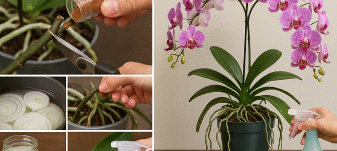 ¡Solo 1 rebanada fina por semana! De repente, las orquídeas disparan un 500% más de ramas florales. ¡Solo 1 rebanada fina por semana! De repente, las orquídeas disparan un 500% más de ramas florales.