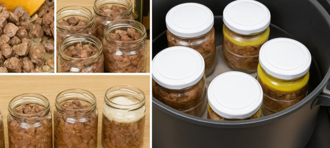 Conservo la carne fresca en un frasco sin necesidad de frigorífico y ¡no se estropea durante años! Conservo la carne fresca en un frasco sin necesidad de frigorífico y ¡no se estropea durante años!