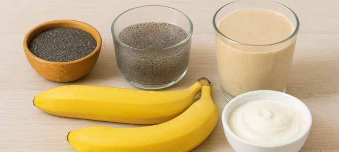 Batido casero ideal para el desayuno Batido casero ideal para el desayuno