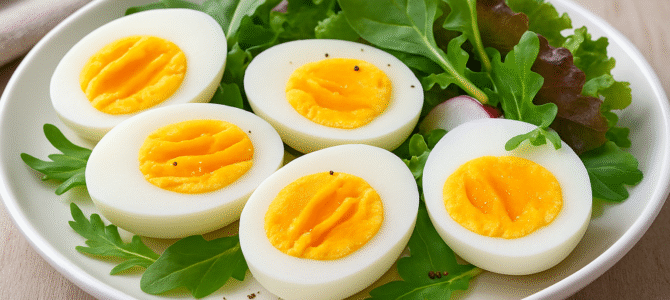 Los beneficios de comer huevos cocidos