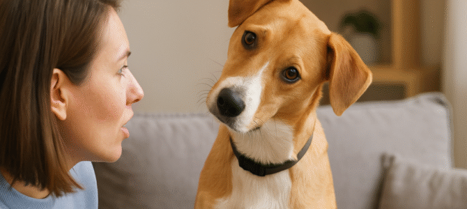 Por qué los perros inclinan la cabeza cuando les hablas, según la ciencia