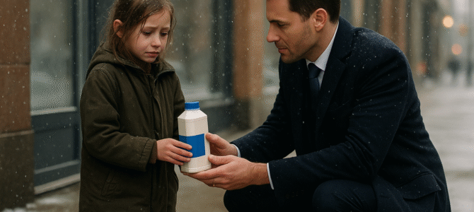 Robó una caja de leche para alimentar a sus hermanos pequeños, pero lo que pasó después dejó a todos llorando Robó una caja de leche para alimentar a sus hermanos pequeños, pero lo que pasó después dejó a todos llorando