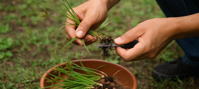 Cyperus rotundus: puede crecer en tu jardín y tiene maravillas para tu vida