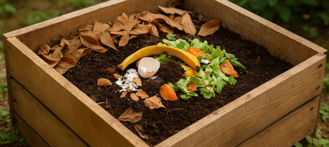 Cómo hacer compost natural en casa paso a paso