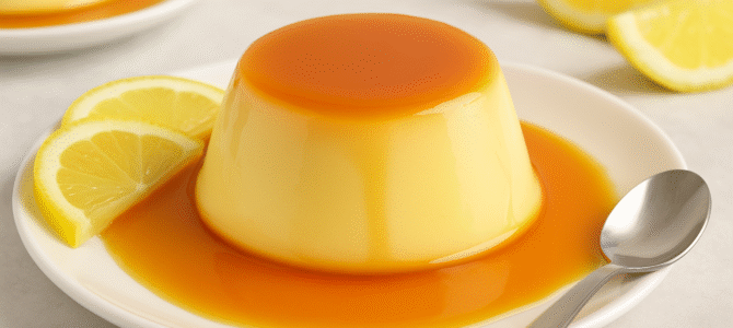 Flan de Limón sin Horno, sin Gelatina y sin Huevos: una delicia fresca y cremosa Flan de Limón sin Horno, sin Gelatina y sin Huevos: una delicia fresca y cremosa