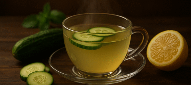 Hierve pepino con limón antes de dormir: el secreto natural para desinflamar, dormir mejor y cuidar tu cuerpo