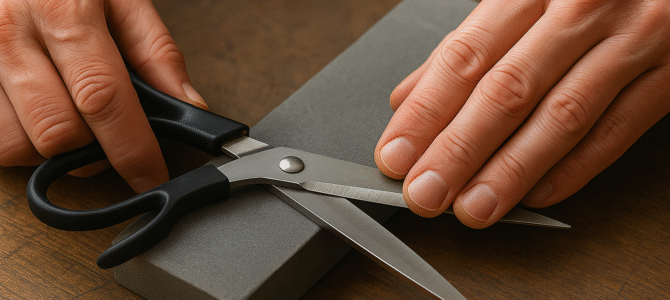Cómo Afilar Tijeras: Las 2 claves para que corten realmente bien