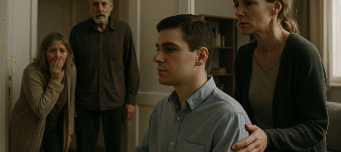 Mi esposo y mi hermana menor huyeron juntos y dejaron atrás a su hijo con discapacidad — veinte años después regresaron para reclamarlo, pero al entrar a mi casa se quedaron paralizados Mi esposo y mi hermana menor huyeron juntos y dejaron atrás a su hijo con discapacidad — veinte años después regresaron para reclamarlo, pero al entrar a mi casa se quedaron paralizados