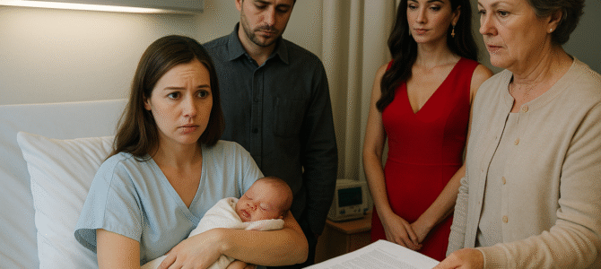 Acababa de dar a luz cuando su suegra y la amante de su esposo le entregaron los papeles de divorcio — creían que era una pobre sin valor, sin saber que era una multimillonaria en secreto Acababa de dar a luz cuando su suegra y la amante de su esposo le entregaron los papeles de divorcio — creían que era una pobre sin valor, sin saber que era una multimillonaria en secreto
