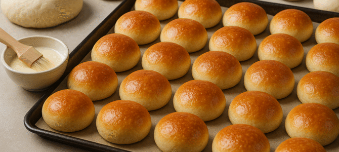 Con 1 kg de harina puedes hacer esta receta que rinde hasta 40 unidades