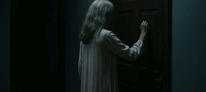 Todas las noches, mi suegra tocaba la puerta de nuestro dormitorio a las 3 A.M., así que puse una cámara oculta para ver lo que estaba haciendo. Cuando la vimos, ambos estábamos congelados…