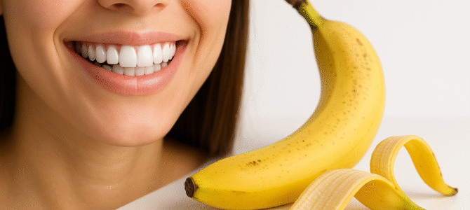 Cáscaras de banana: un truco natural que puede ayudar a mantener tus dientes más blancos