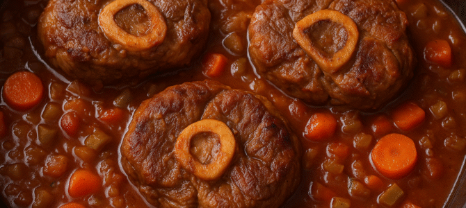 Receta de osobuco estofado ¡queda super tierno!
