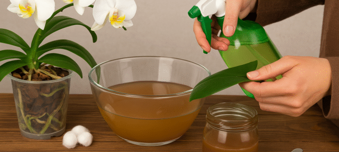Mis orquídeas florecen todo el año: las riego con una infusión especialmente beneficiosa Mis orquídeas florecen todo el año: las riego con una infusión especialmente beneficiosa