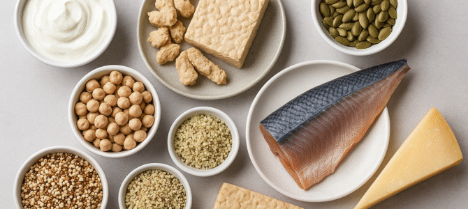 10 alimentos con más proteína que el huevo para mantener tus músculos fuertes después de los 60