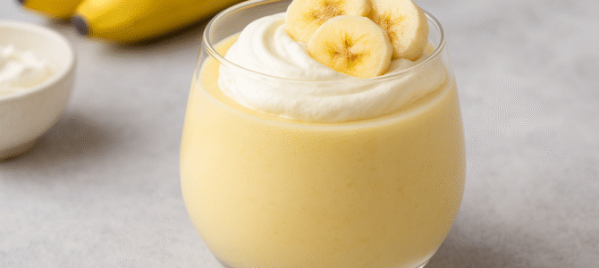 Mousse de Plátano Cremosa: el postre fácil que conquista a todos Mousse de Plátano Cremosa: el postre fácil que conquista a todos