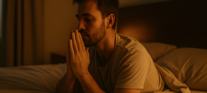 Orar Acostado: El Significado Espiritual de Hablar con Dios Desde tu Cama