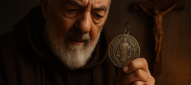 El verdadero poder de la medalla de San Benito según las enseñanzas del Padre Pío