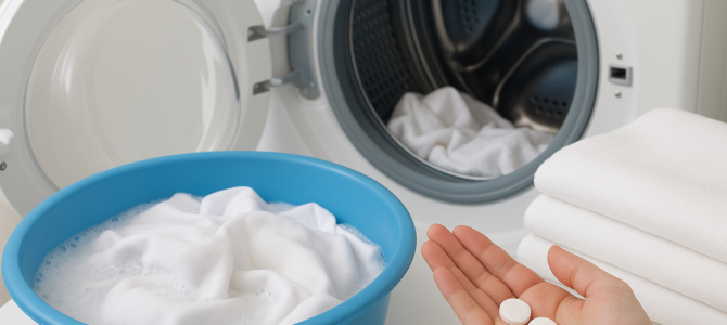 Echa Dos Pastillas a tu Ropa y el Blanco Volvió Como Nuevo: El Truco Casero que las Marcas de Detergente NO Quieren que Sepas.