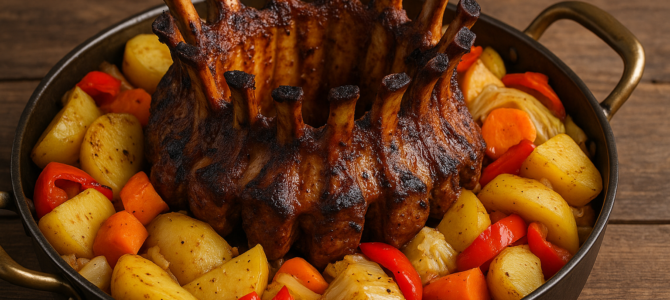 ¡Plato tradicional navideño! ¡Costillas de cerdo en una sola olla! ¡Simplemente delicioso!