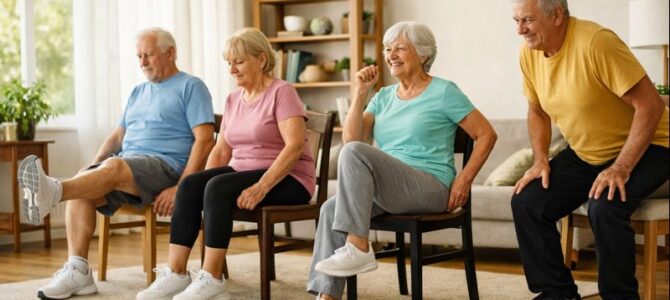¿Tienes más de 60? Un ejercicio en silla que muchas personas incorporan a su rutina.