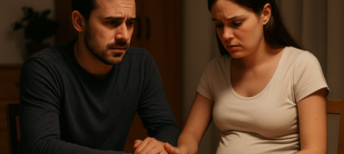Mi esposa ahorró 7.000 $ para su licencia de maternidad. Le pedí que se lo diera a mi hermana, que está a punto de dar a luz, se negó. Entonces ella reveló algo que me dejó completamente devastado…