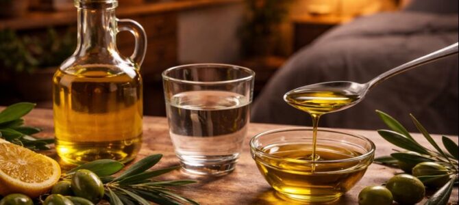 Bebe aceite de oliva antes de dormir: lo que notó después de una semana.