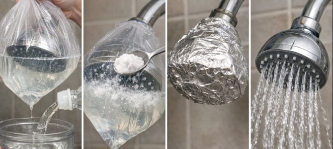 Este truco ayuda a limpiar tu ducha vieja y dejarla como nueva en solo 1 minuto.