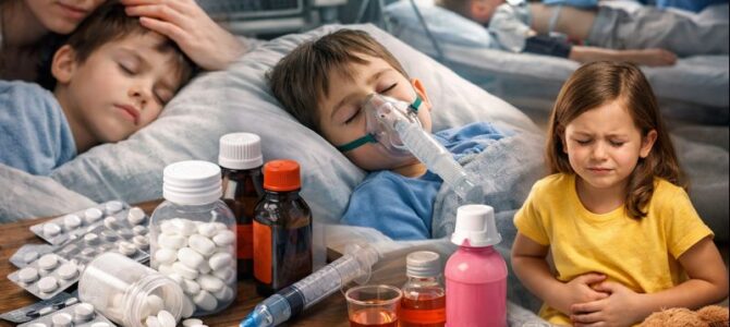 Medicamentos que no deben administrarse a menores sin indicación médica: 3 casos importantes.