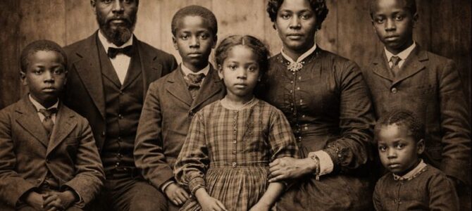 Era solo una foto familiar de 1872, hasta que un detalle en la mano de una mujer llamó la atención. Era solo una foto familiar de 1872, hasta que un detalle en la mano de una mujer llamó la atención.