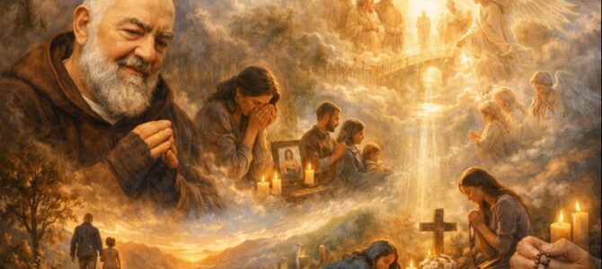 Lo que enseñaba Padre Pío sobre la cercanía espiritual de los seres queridos fallecidos.