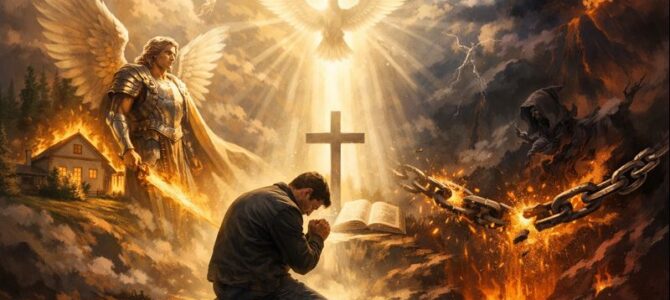 El poder de la oración en la Biblia y su significado espiritual para la protección personal.