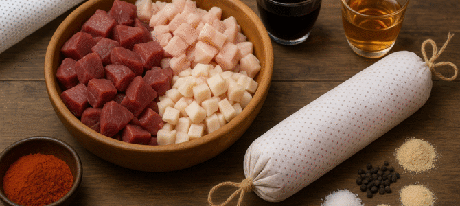 Cómo hacer salame casero sin tripa y sin embutidora