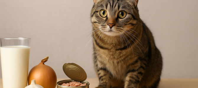 5 alimentos peligrosos para tu gato. ¡Y el número 3 se lo das CADA DÍA!