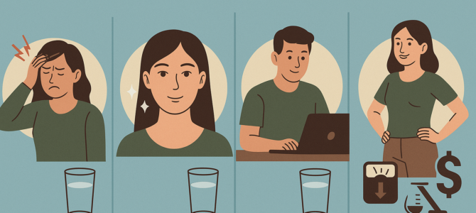 ¿Qué pasa si solo bebes agua durante 30 días?(Adiós café, refrescos y bebidas azucaradas)