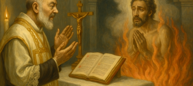 ¿Qué sucede cuando ofreces una misa por un fallecido?